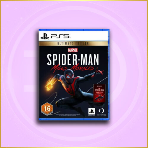 Marvel Spider Man Miles Morales (PS5) - Blu-ray CD